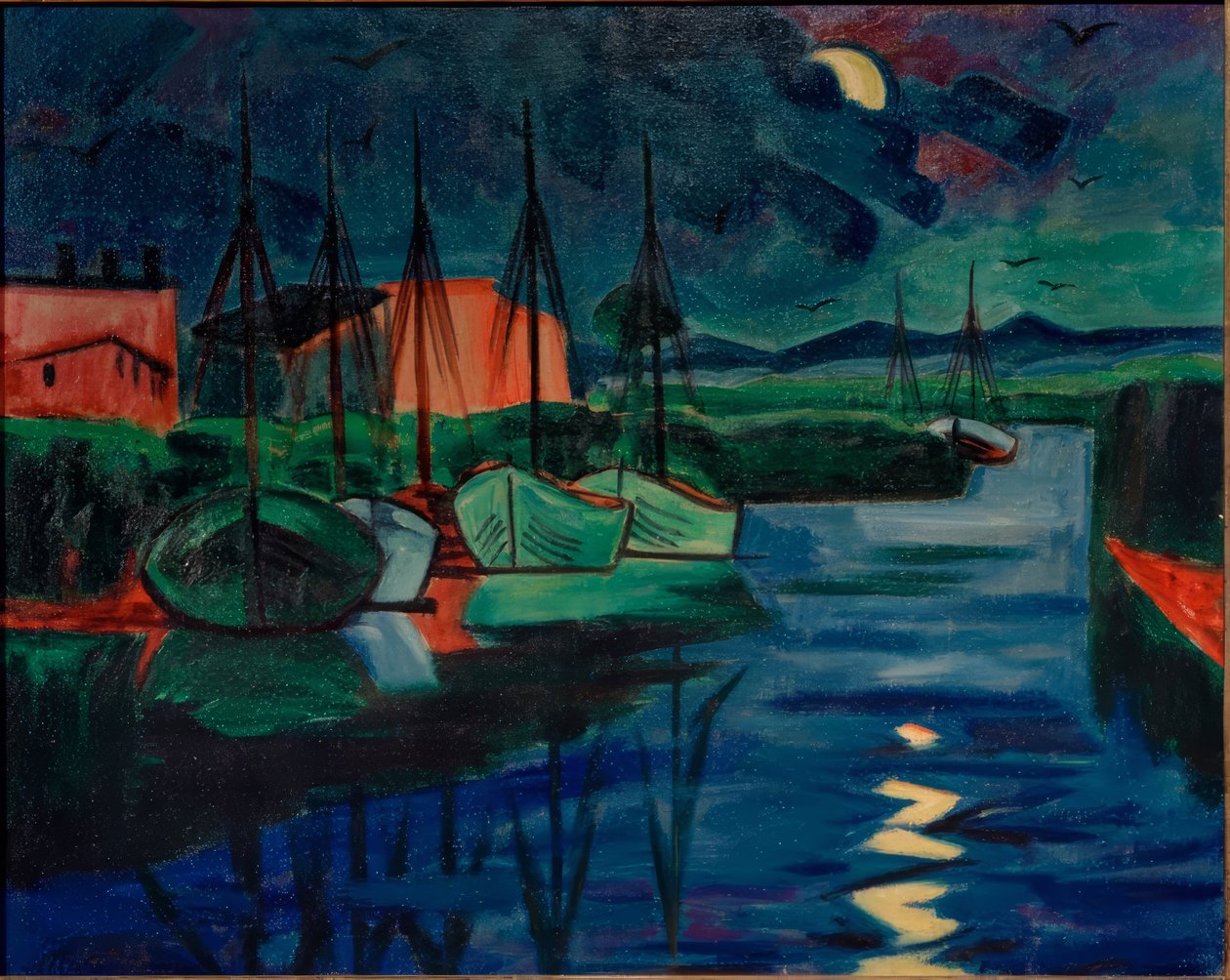 kväll av Max Pechstein