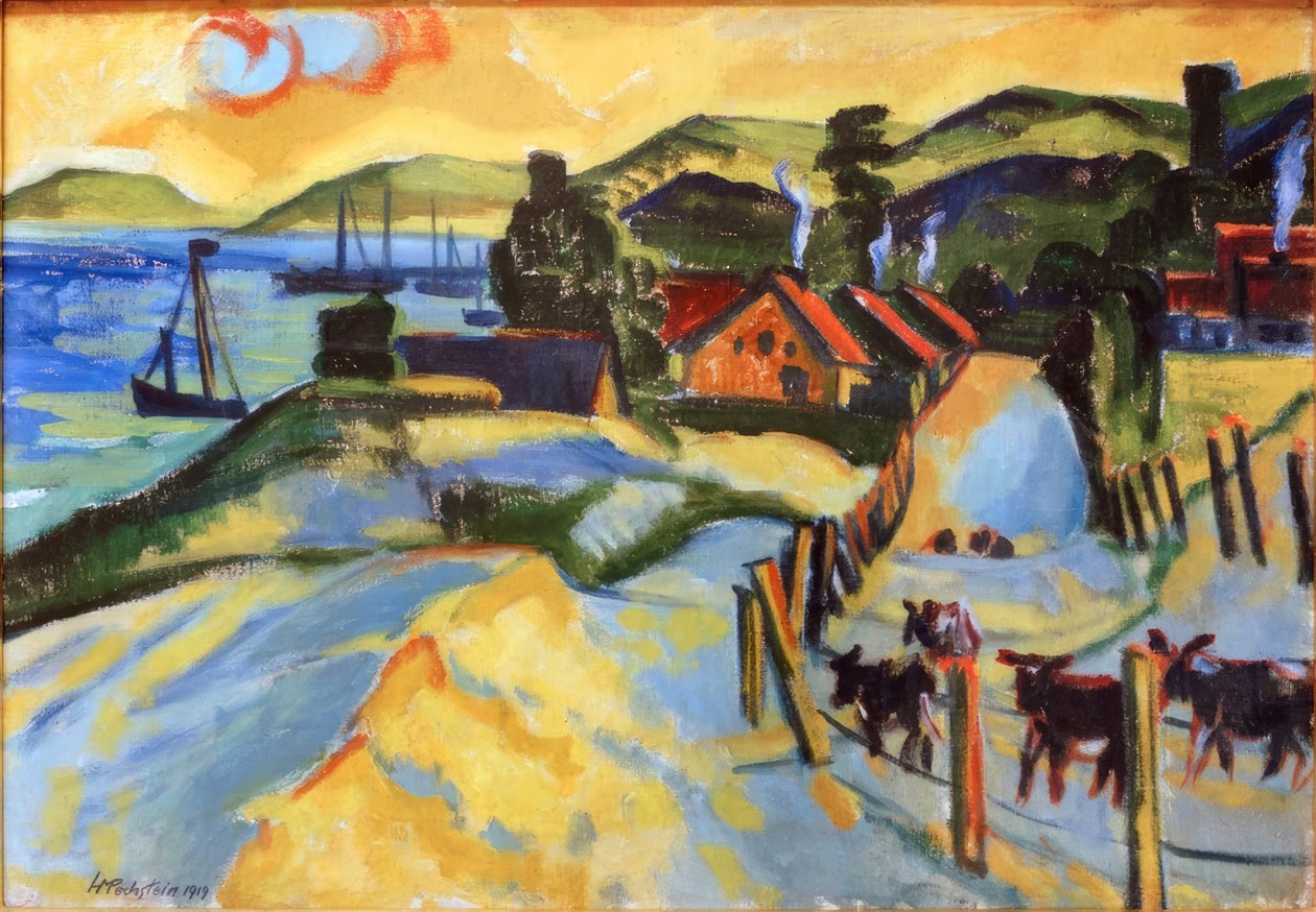 kväll av Max Pechstein