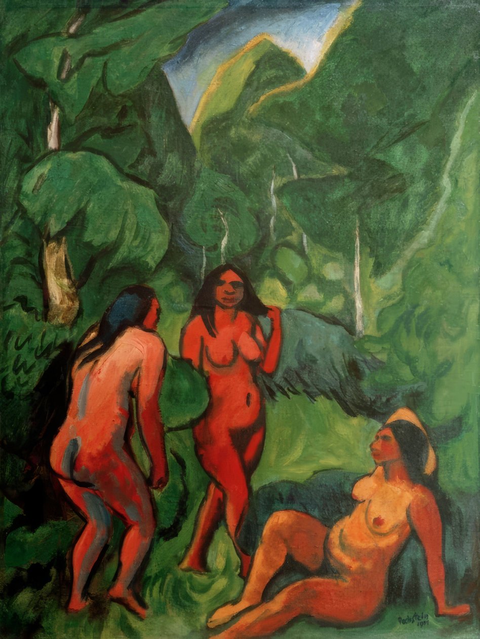 på kvällen av Max Pechstein