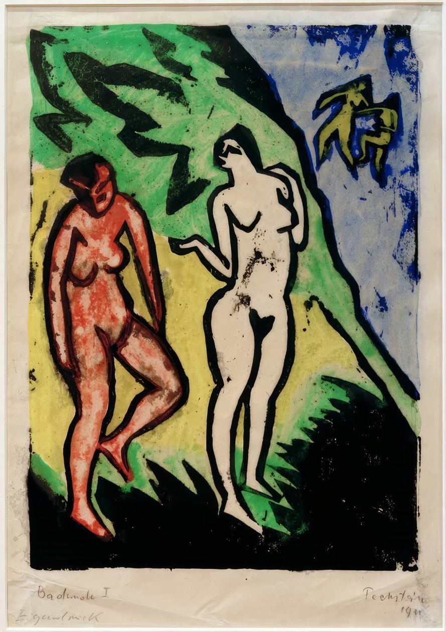 Bad V av Max Pechstein