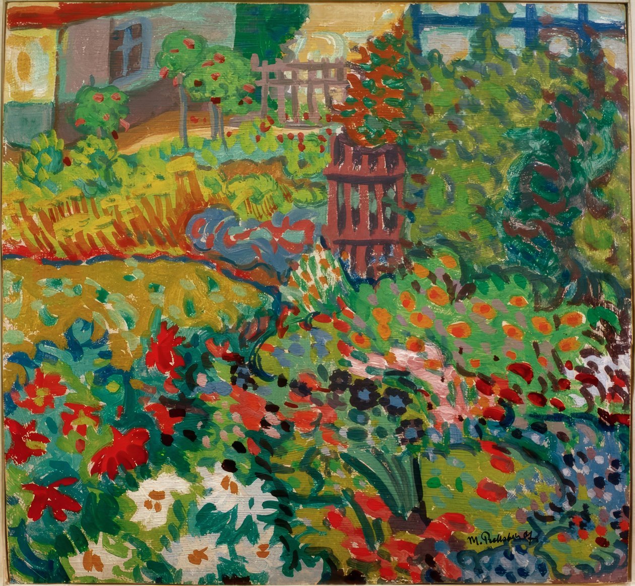 Blumengarten von Max Pechstein