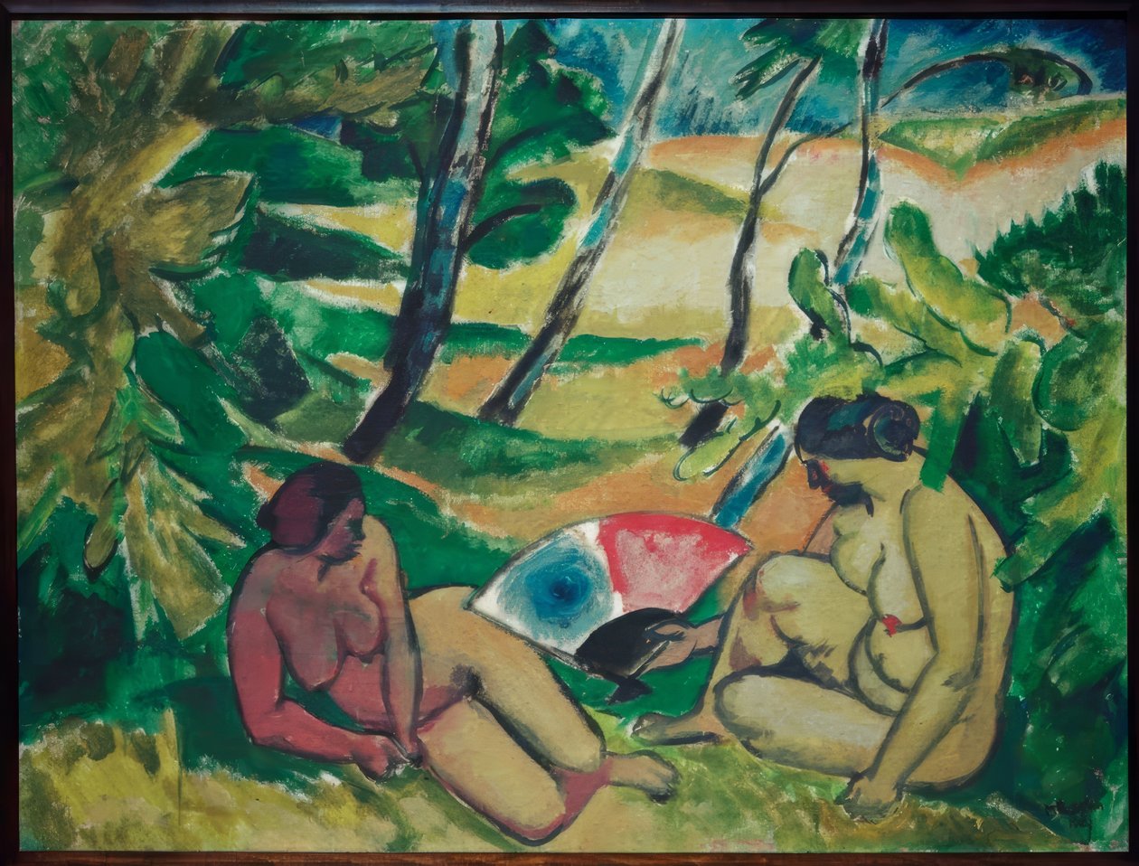 De badande av Max Pechstein