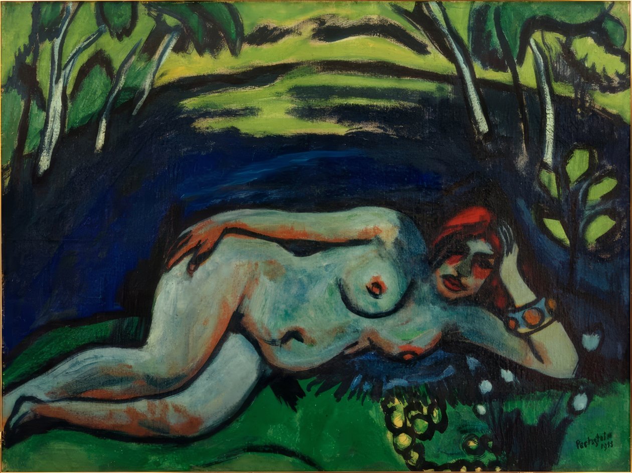Tidigt på morgonen av Max Pechstein