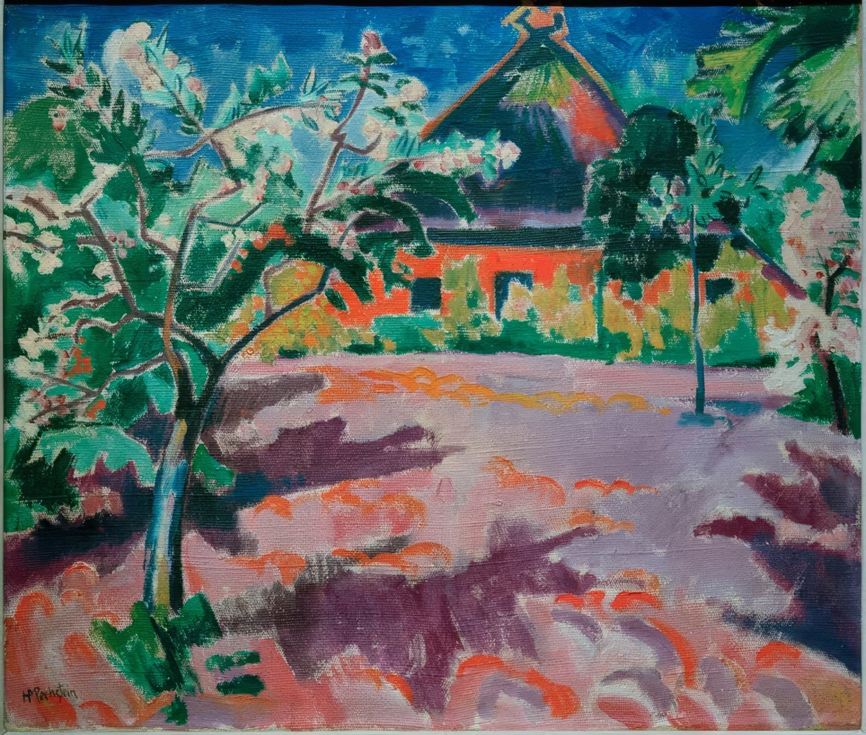 Vårblomning II av Max Pechstein