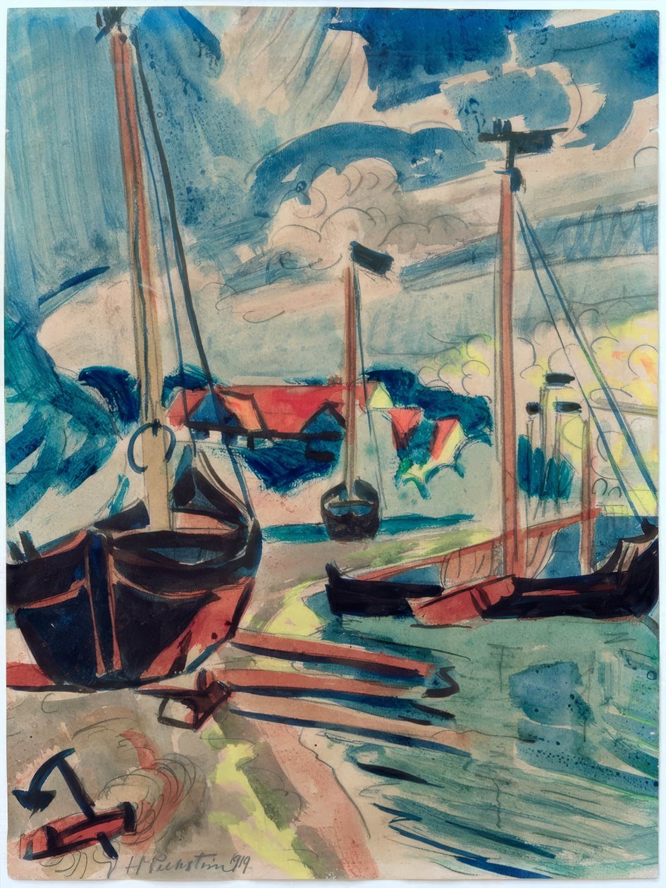 hamn av Max Pechstein