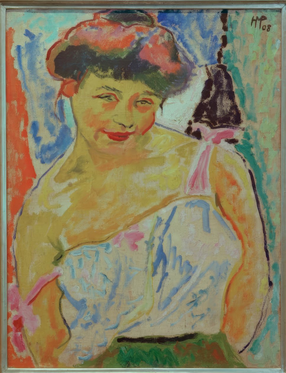Ung flicka av Max Pechstein
