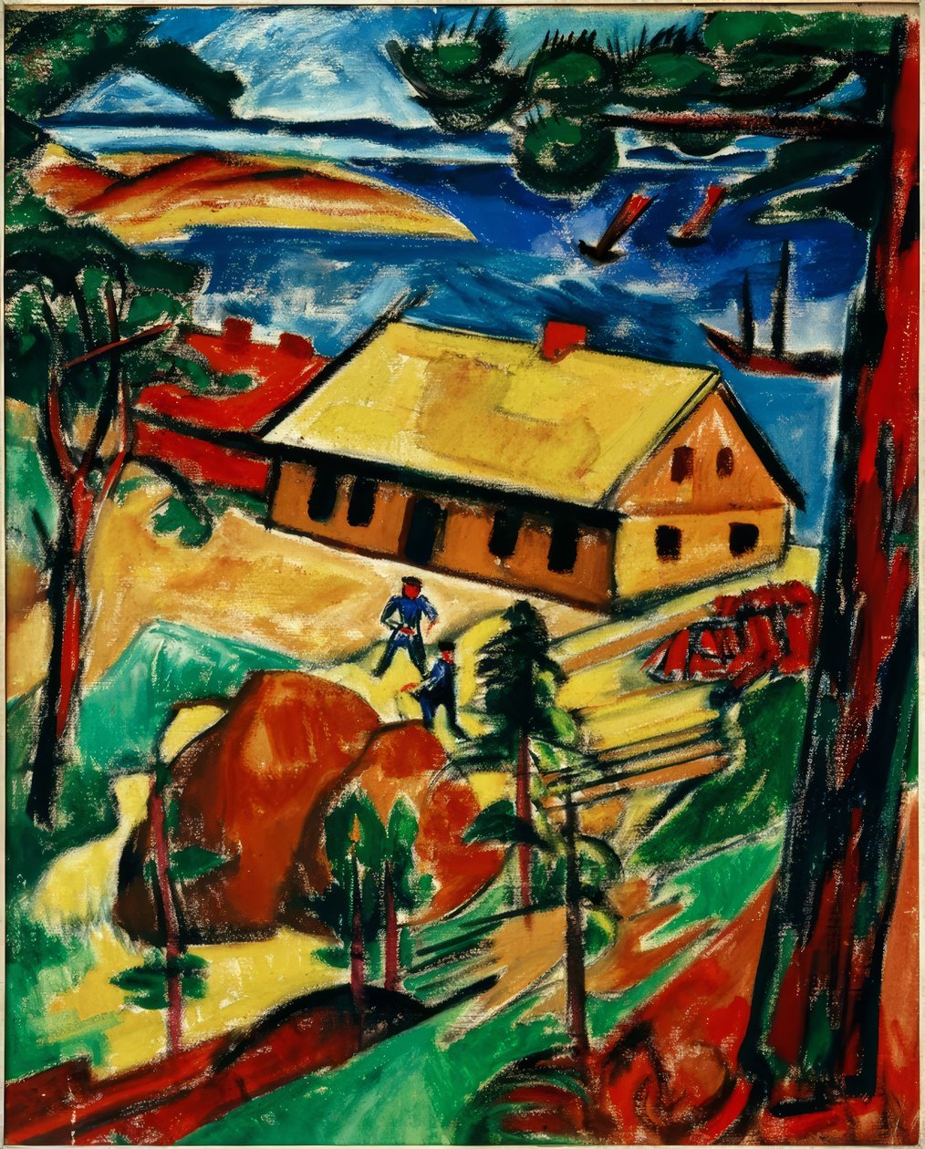 Nytt hus av Max Pechstein