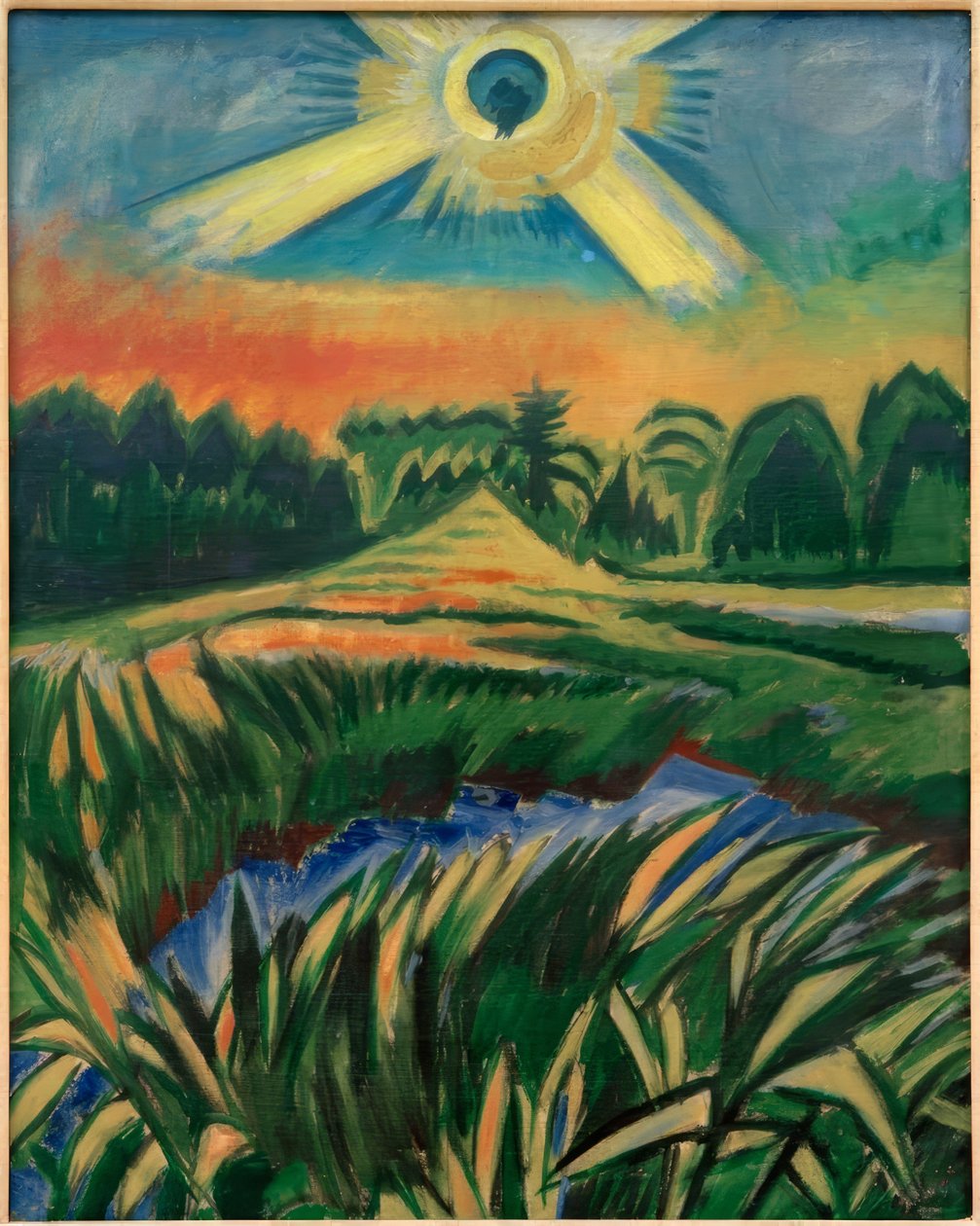 Rörskog av Max Pechstein