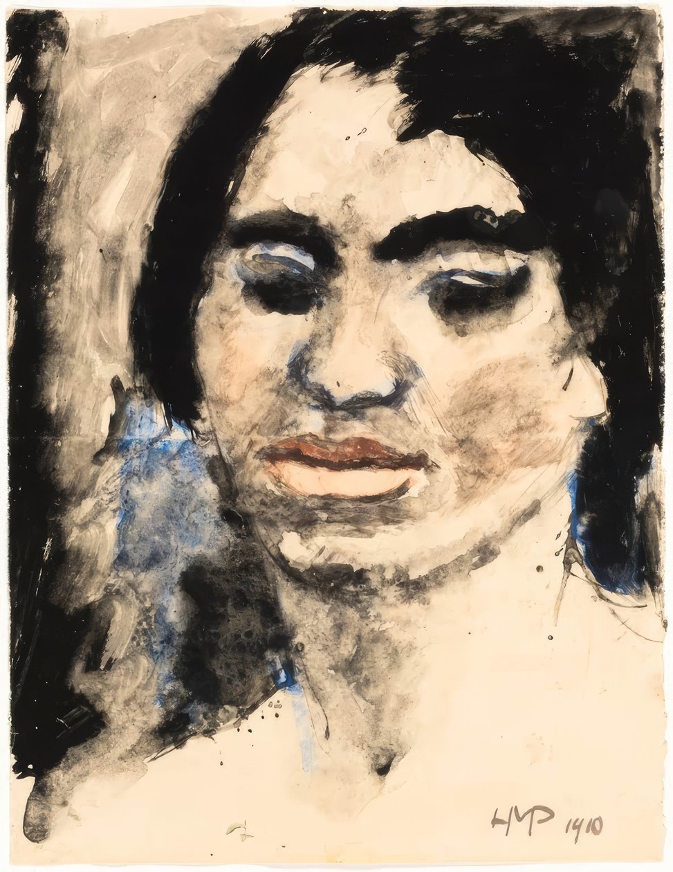 Konstnärens svärmor av Max Pechstein