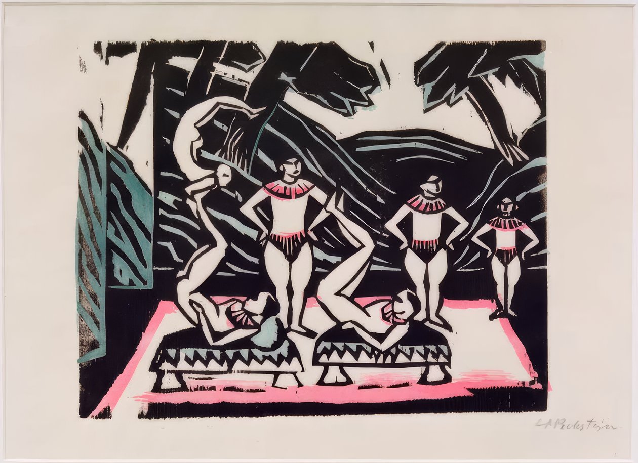 varieté av Max Pechstein