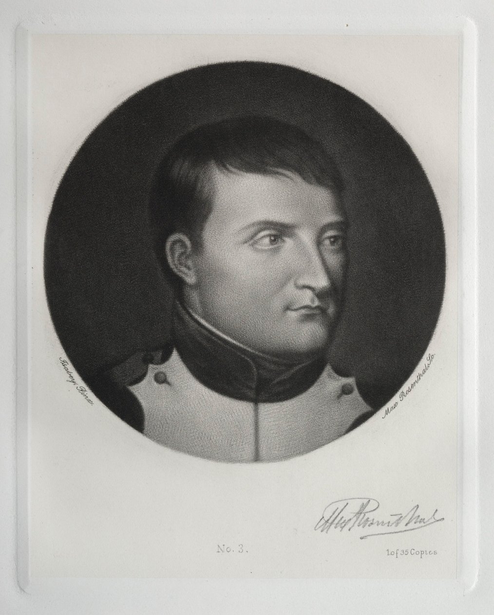 Napoleon Bonaparte. av Max Rosenthal