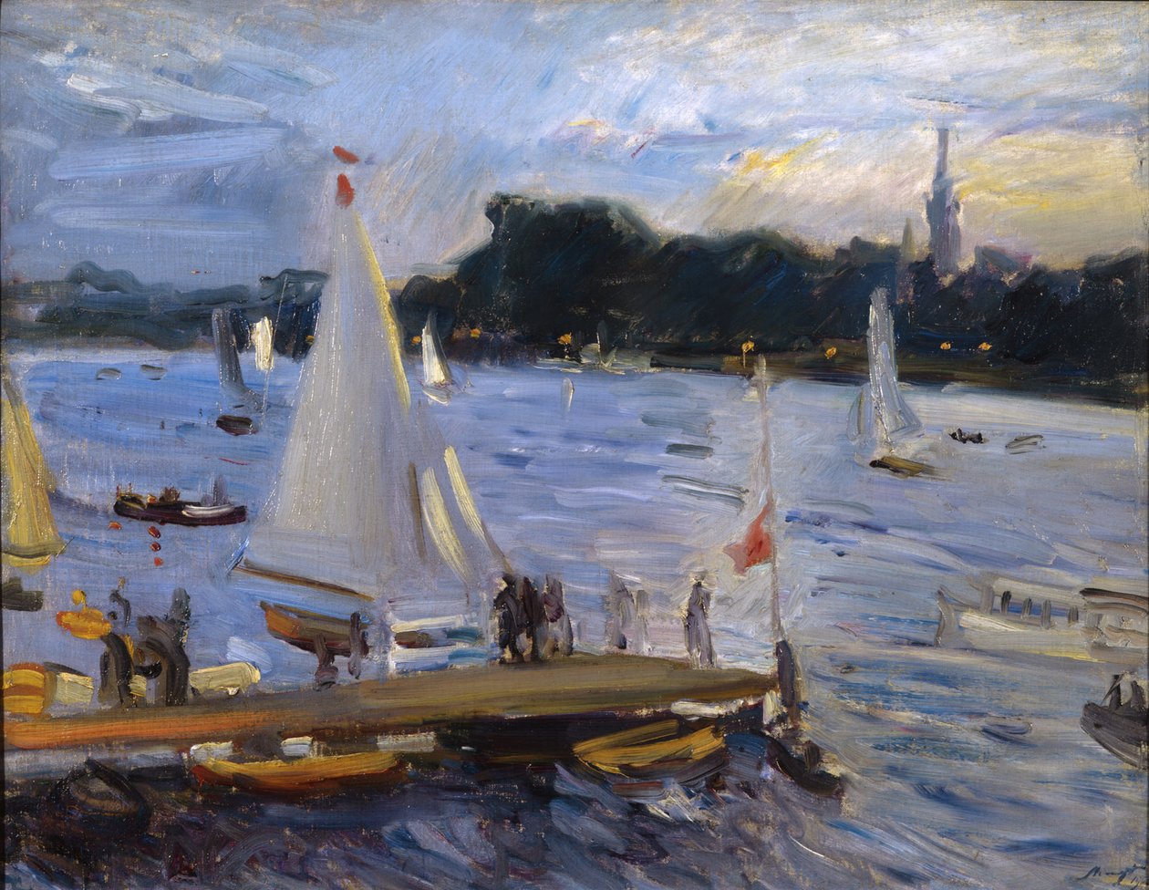 Alsterlandskap av Max Slevogt