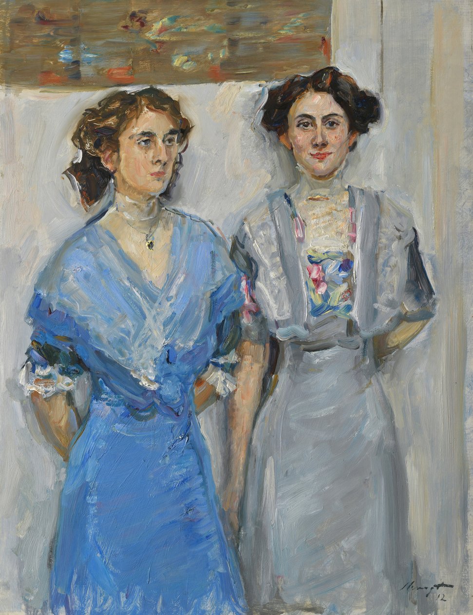 Eva och Dora Steinbart (Två systrar) av Max Slevogt