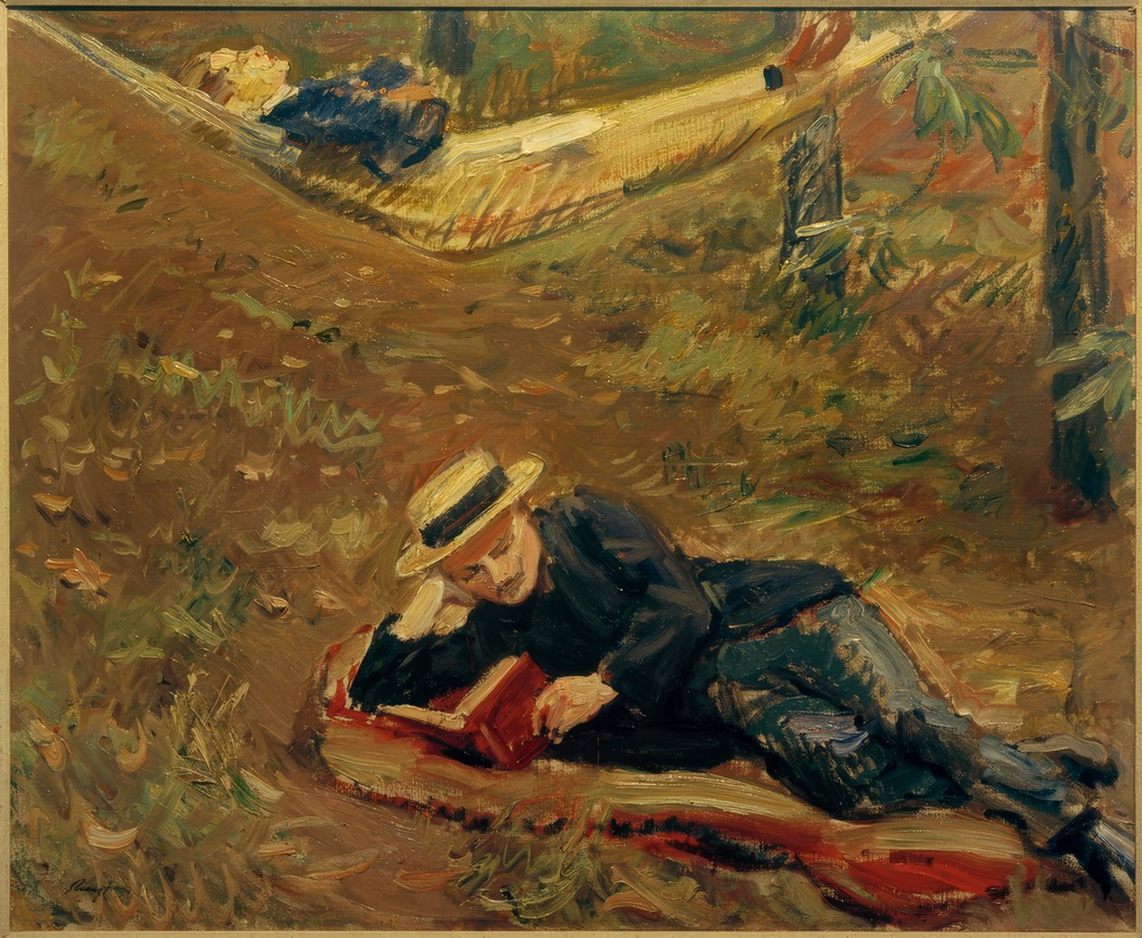 Hängmatta (siesta) av Max Slevogt