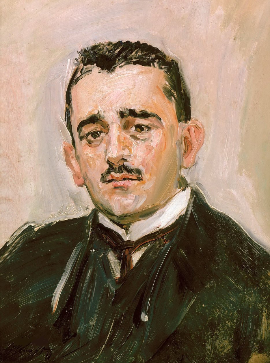 Porträtt av Bruno Cassirer 1872-1941, 1911. av Max Slevogt