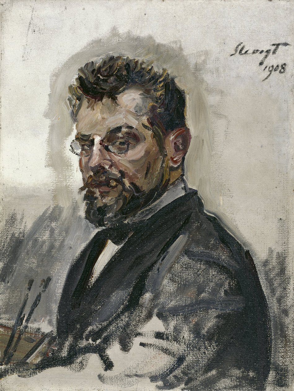 självporträtt av Max Slevogt