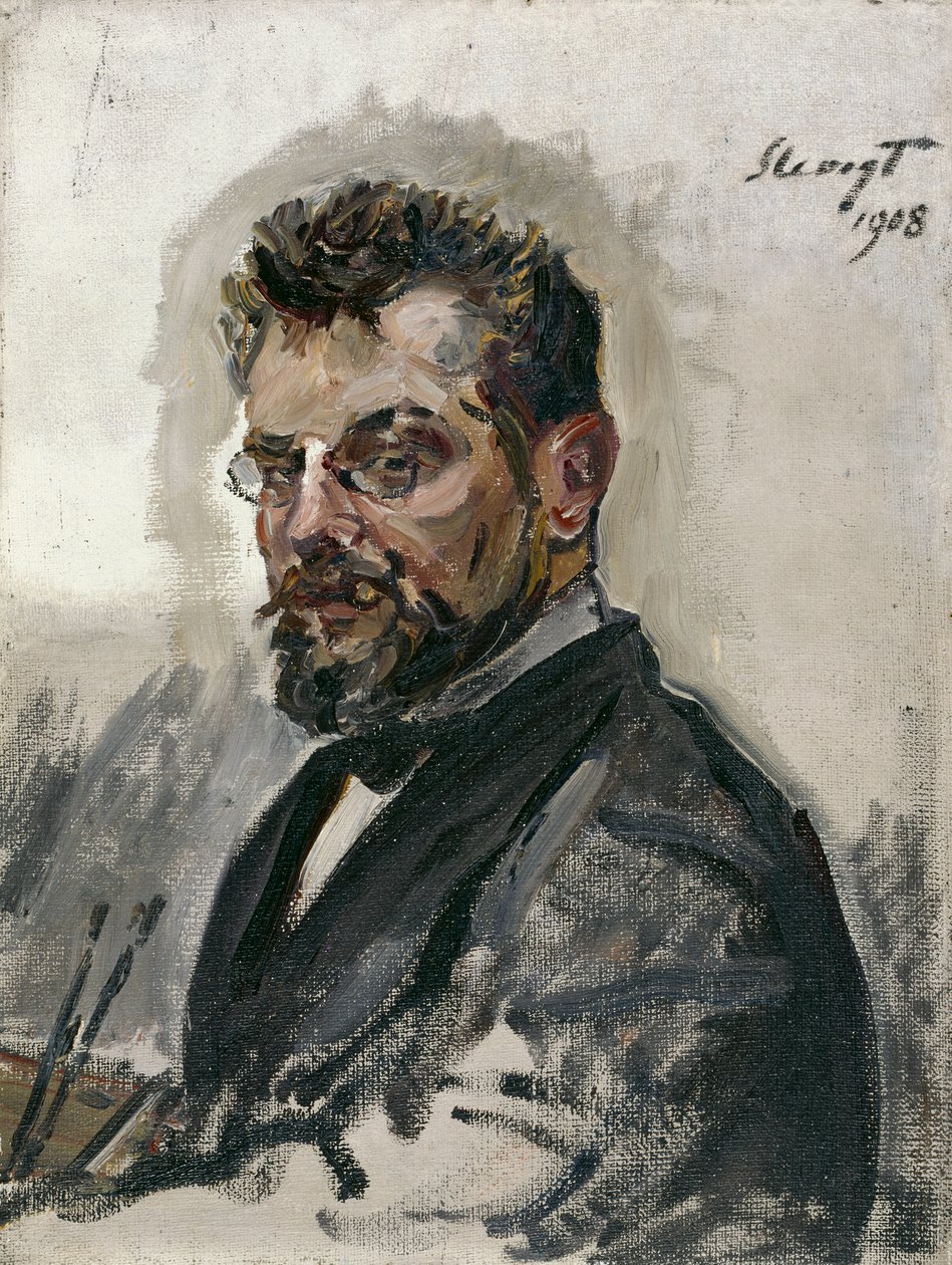Självporträtt av Max Slevogt