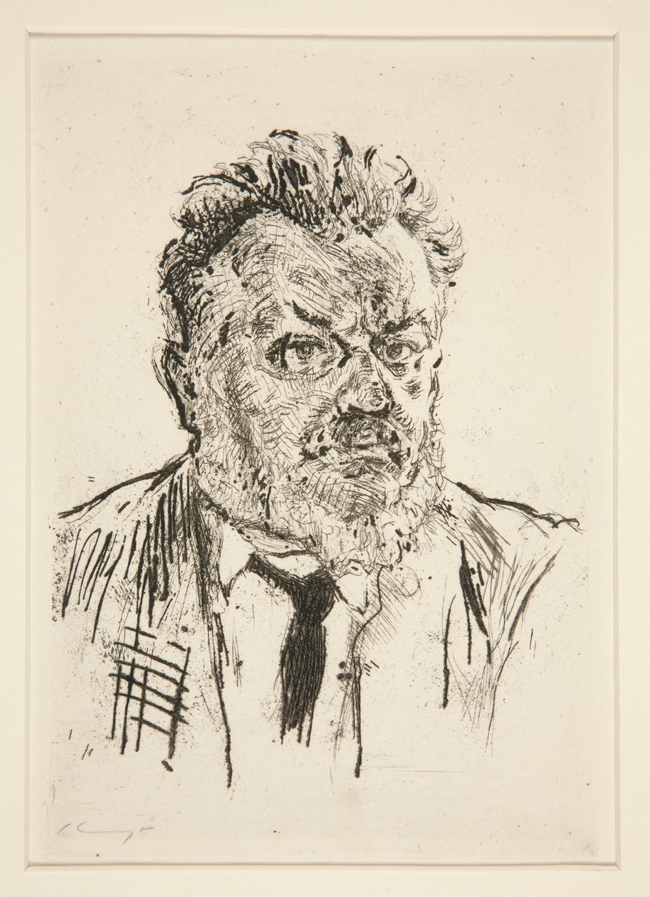 Självporträtt av Max Slevogt