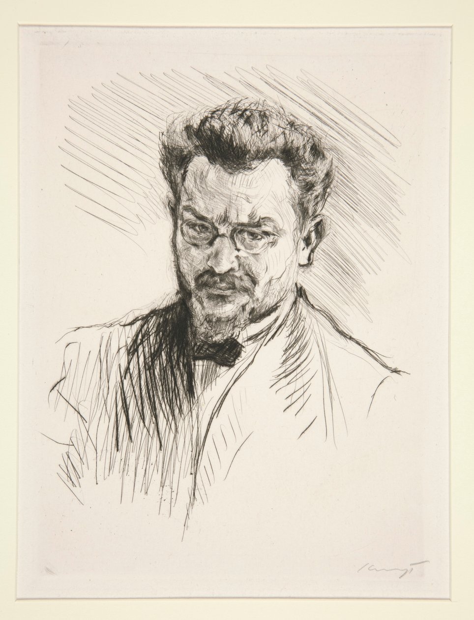 Självporträtt av Max Slevogt