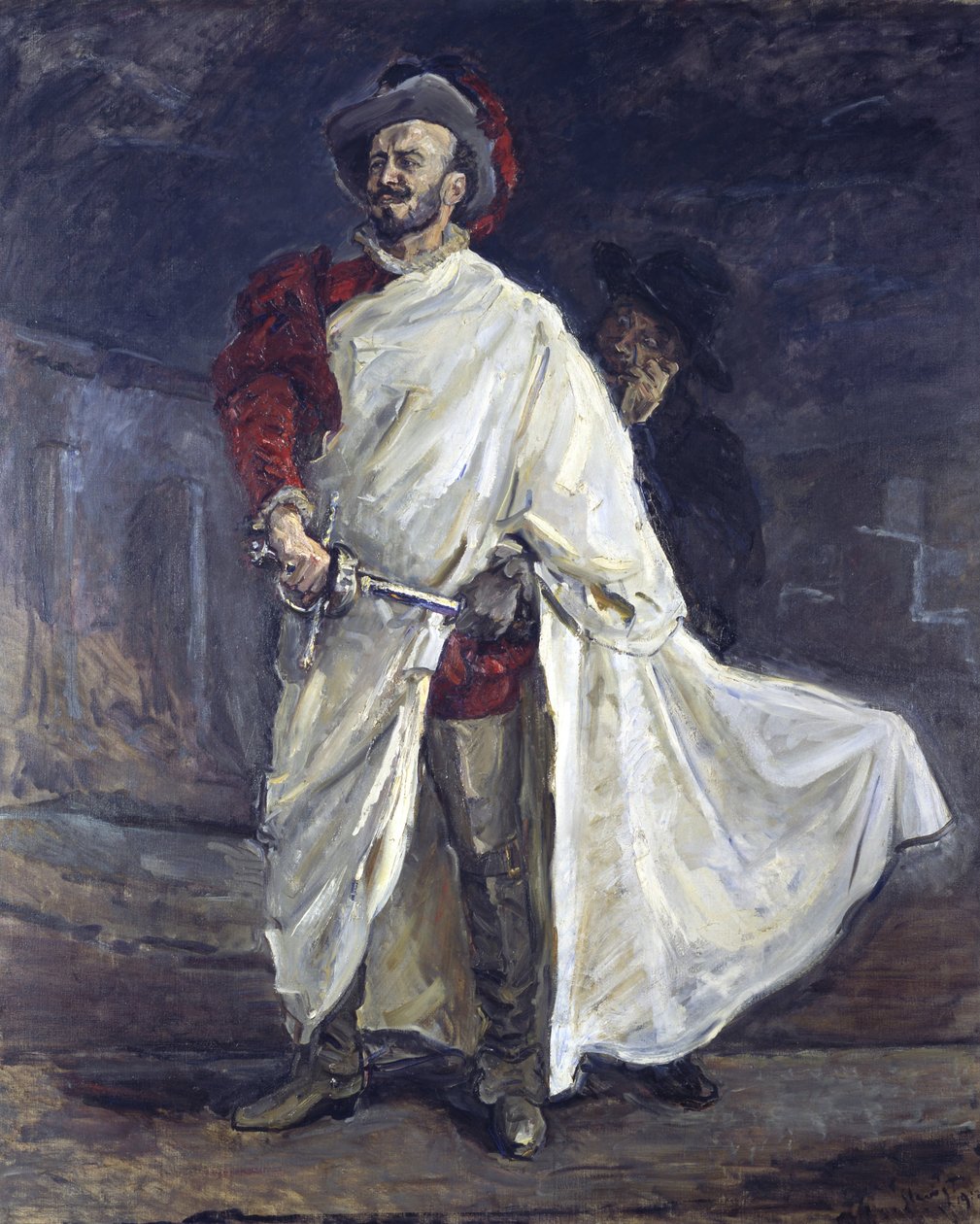 Sångaren Francisco Andrade som Don Giovanni i Mozarts Opera, 1902 av Max Slevogt