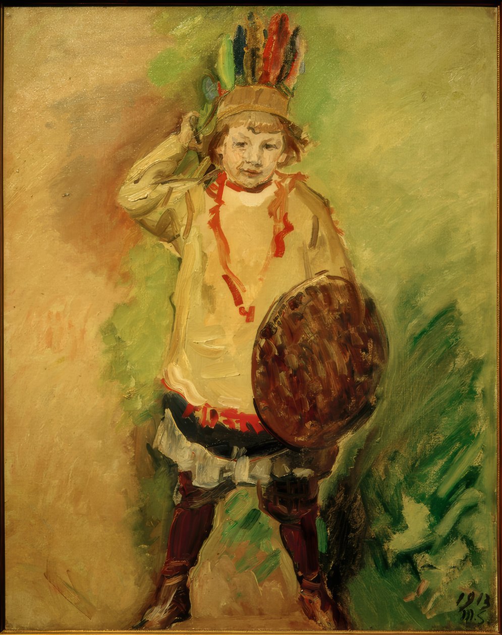 Wolfgang som indier av Max Slevogt