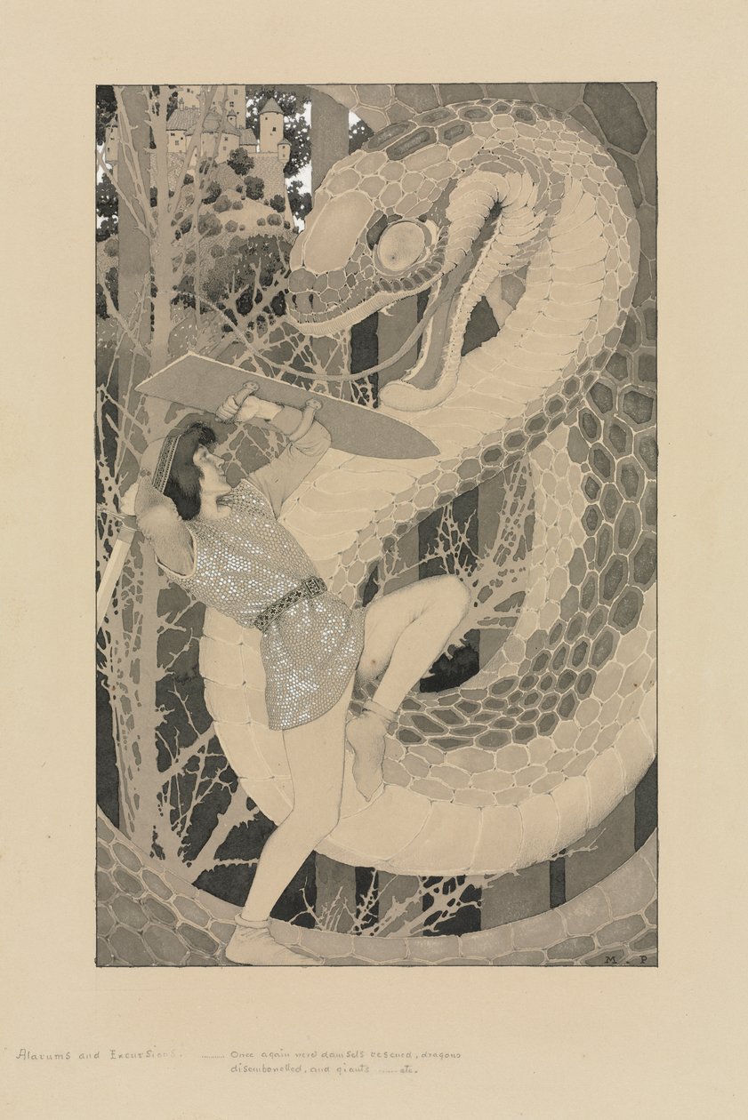 Alarum och utflykter av Maxfield Parrish