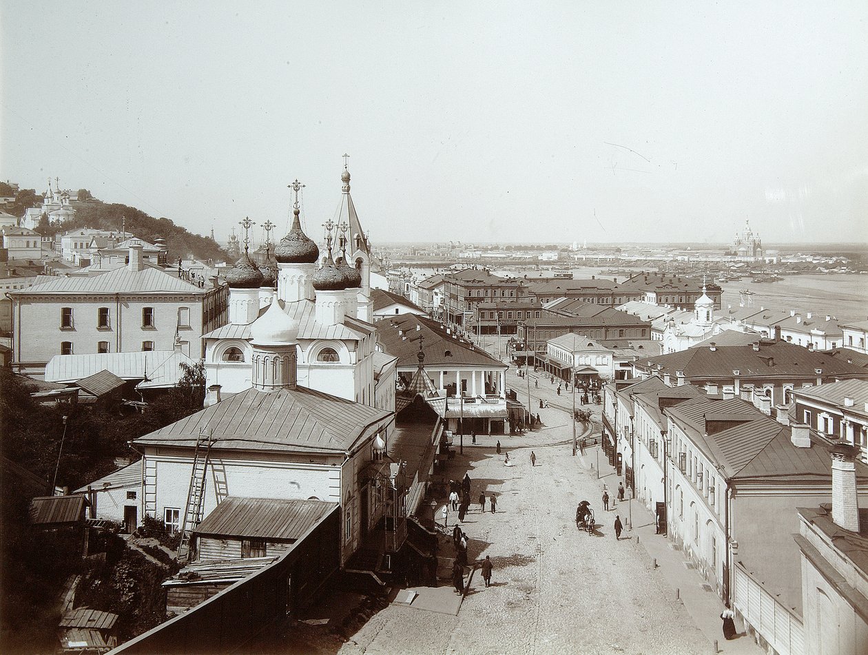 Johannes föregångarens födelsekyrka, Nizhny Novgorod, Ryssland, 1896 av Maxim Dmitriev