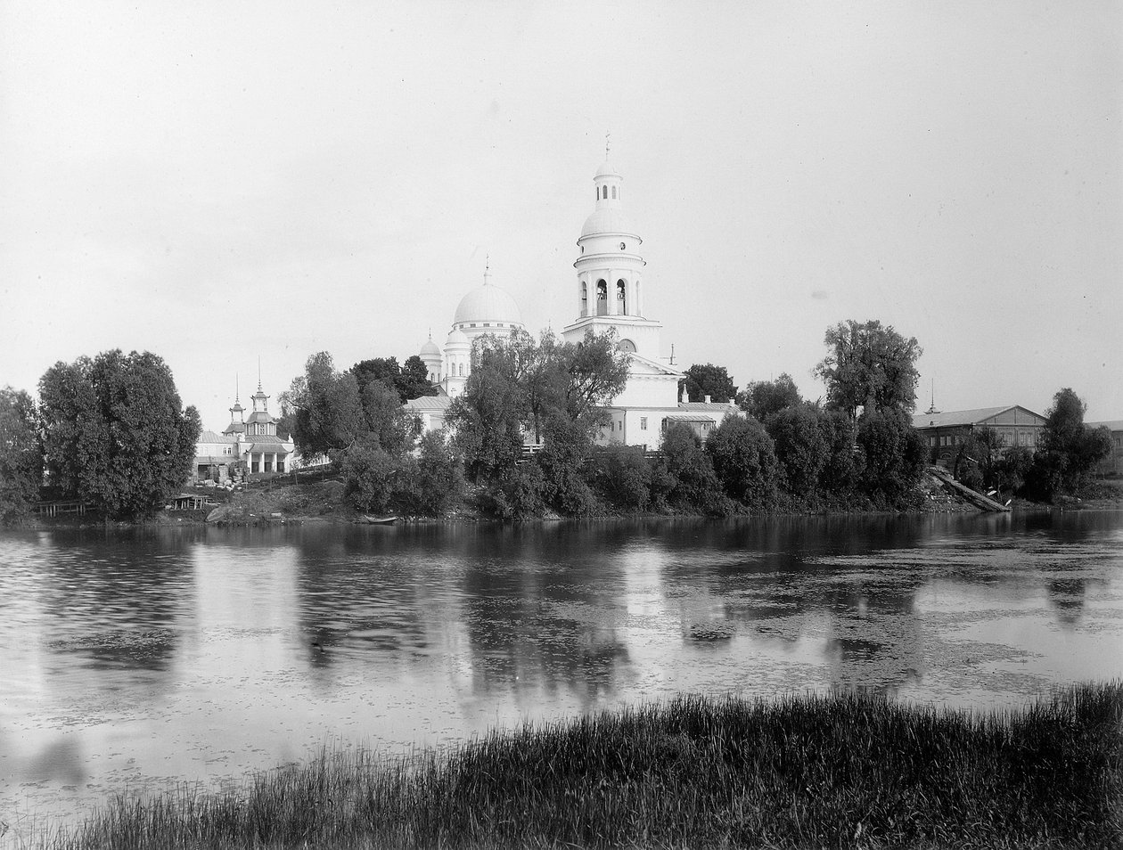 Frälsarkatedralen den gamla mässa katedralen, Nizhny Novgorod, Ryssland, 1896 av Maxim Dmitriev