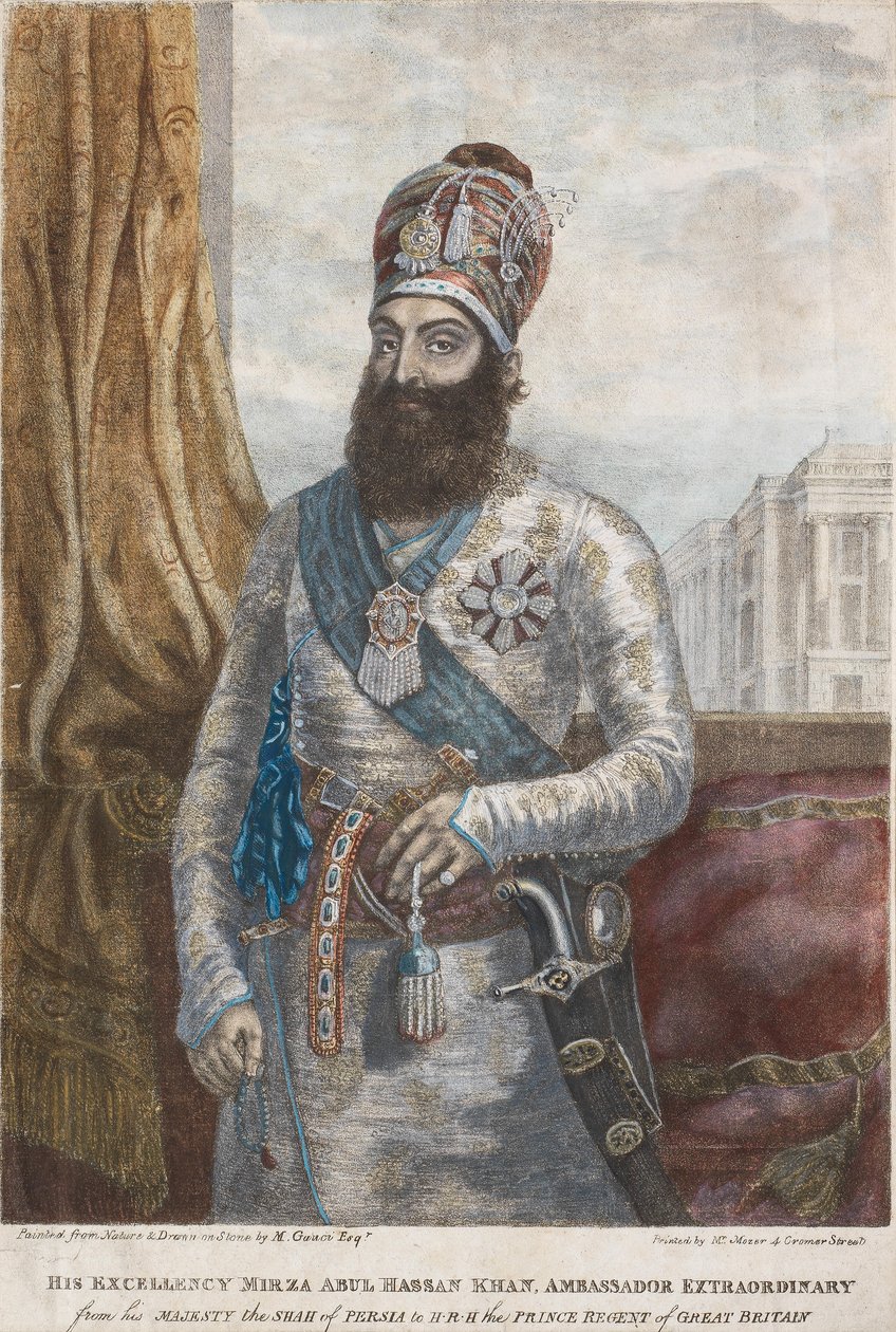 Hans Excellens Mirza Abul Hassan Khan Extraordinär ambassadör av Maxim Gauci