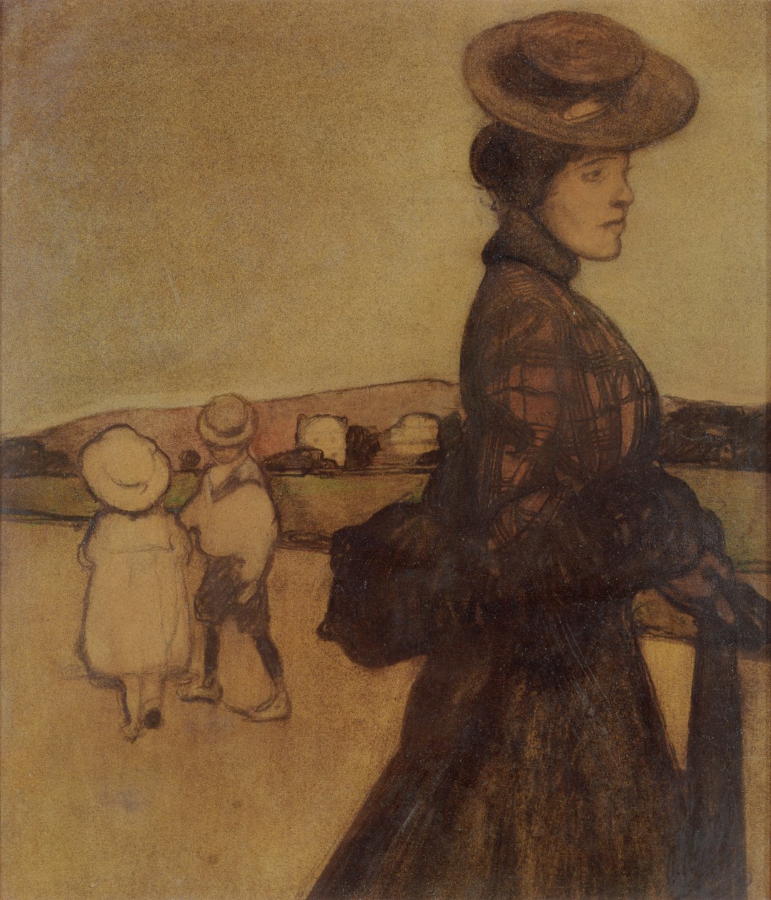 Guvernanten, 1901 av Maxime Pierre Jules Dethomas