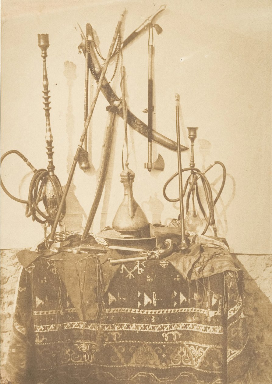 Kairos vapen och redskap, december 1849-januari 1850. av Maxime Du Camp