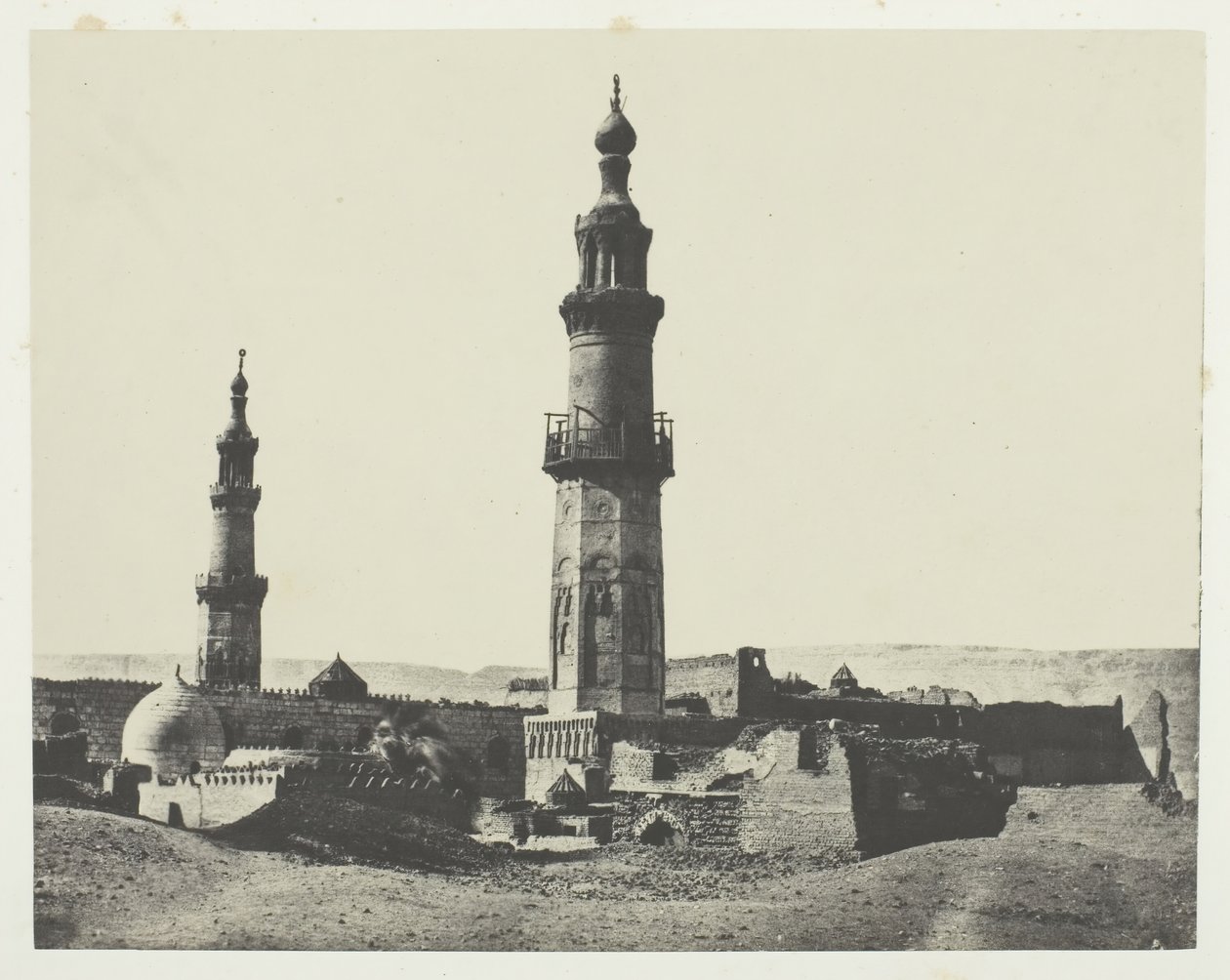 Moskén i Aly-Bey, Girgeh, övre Egypten, 184951, tryckt 1852. av Maxime Du Camp