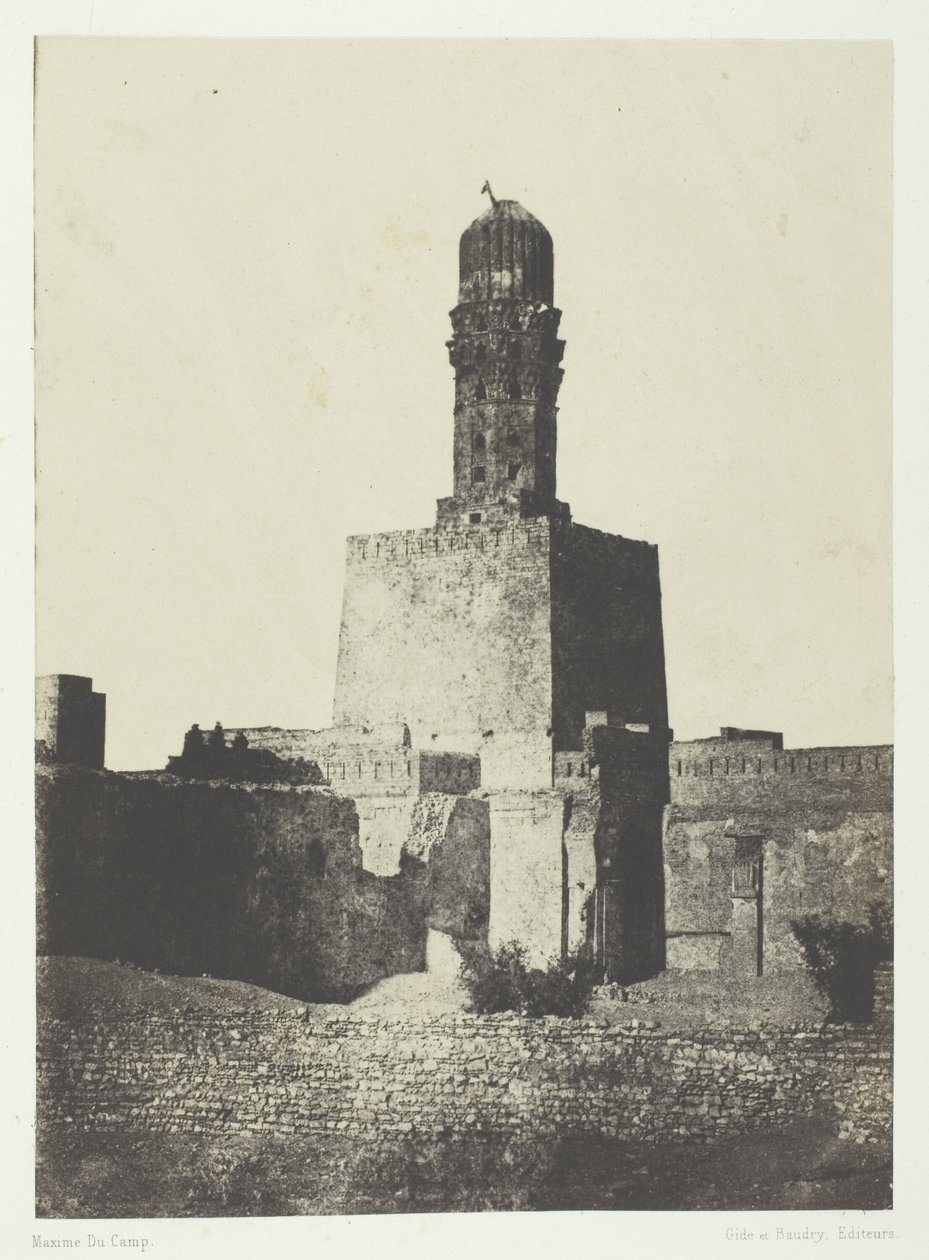 Khalife Haakem Biamrillah-moskén, Kairo av Maxime Du Camp