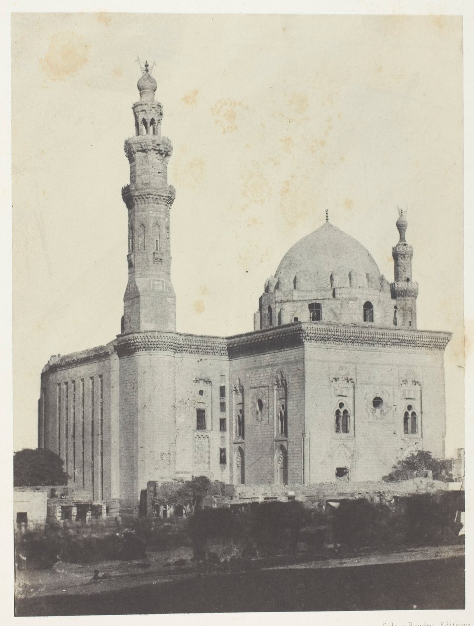 Sultan Haçan-moskén, Kairo av Maxime Du Camp