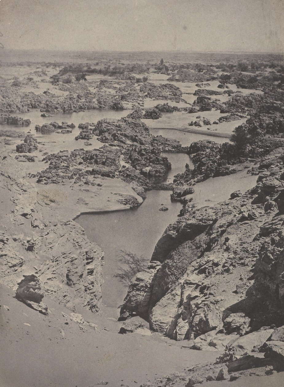 [En kavaljerlig syn på den andra katarakten i Nubien]. av Maxime Du Camp