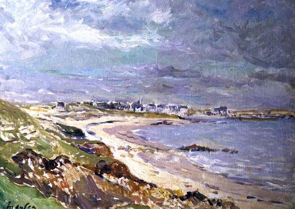 Kustscen av Maxime Emile Louis Maufra