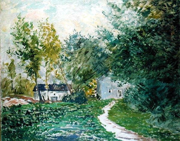 Landskap (olja på duk) av Maxime Emile Louis Maufra