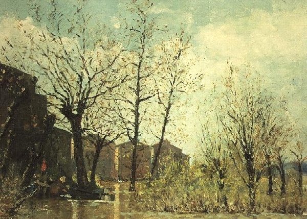 Översvämningen av Maxime Emile Louis Maufra