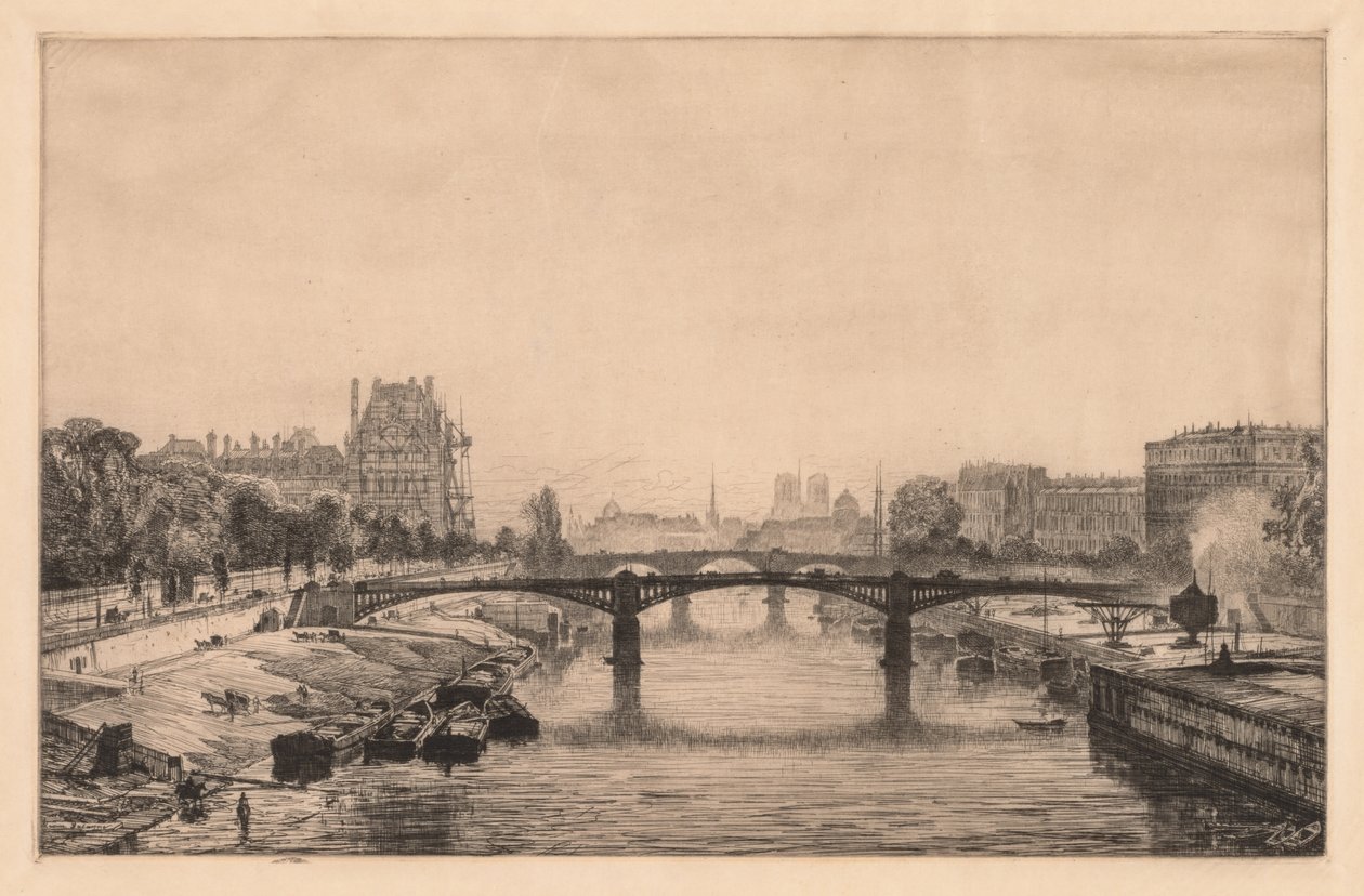 Paris, utsikt från Concorde-bron av Maxime Lalanne