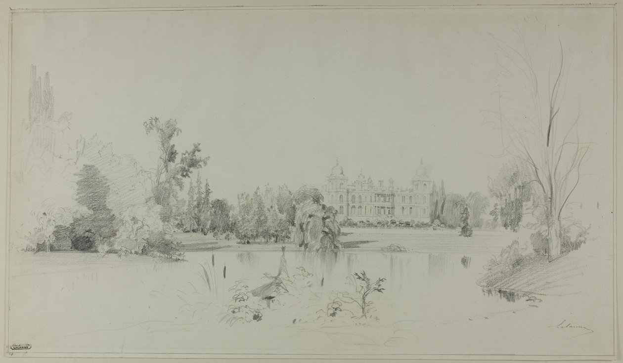 Park av M. de Rothschild vid Ferrières av Maxime Lalanne