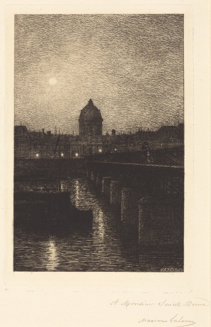 Pont des Arts av Maxime Lalanne