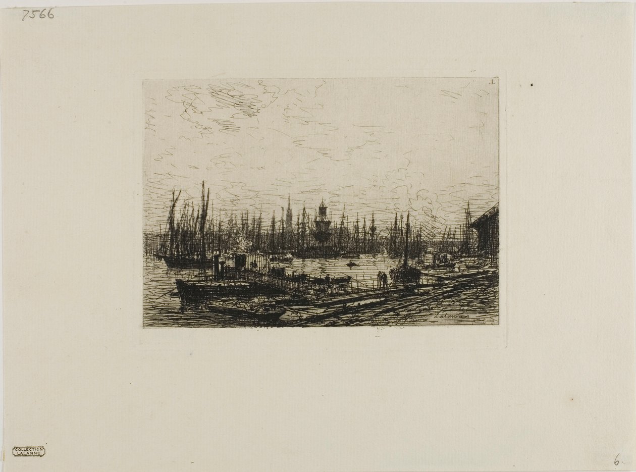 Bordeaux hamn av Maxime Lalanne