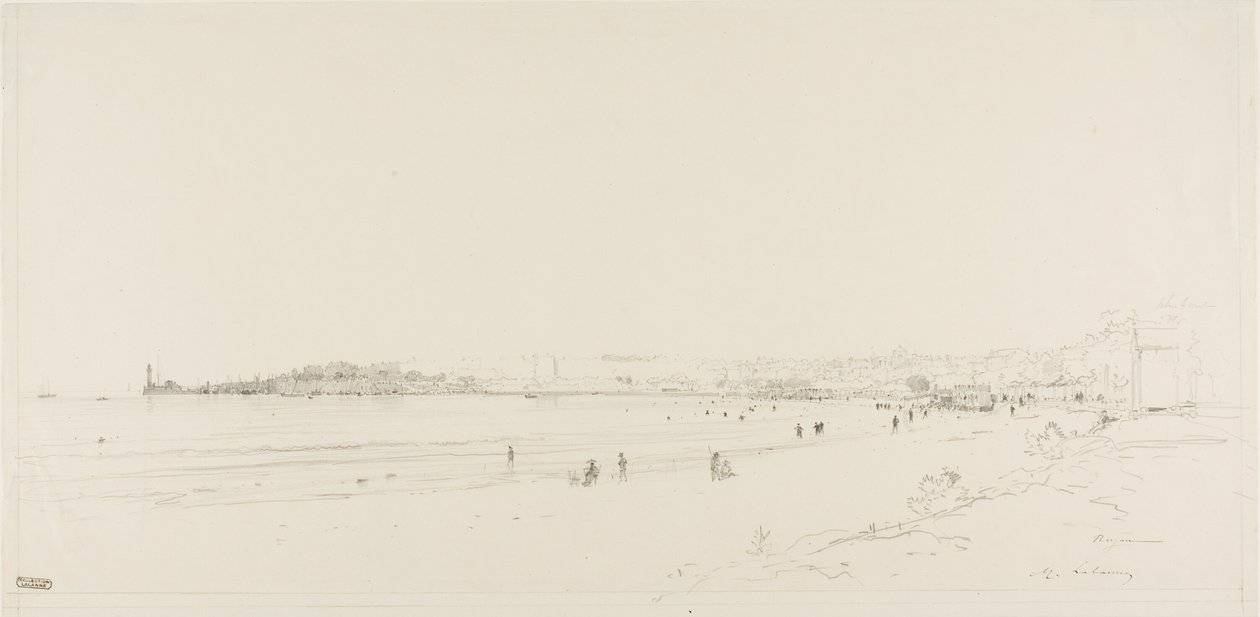 Stranden vid Royan av Maxime Lalanne