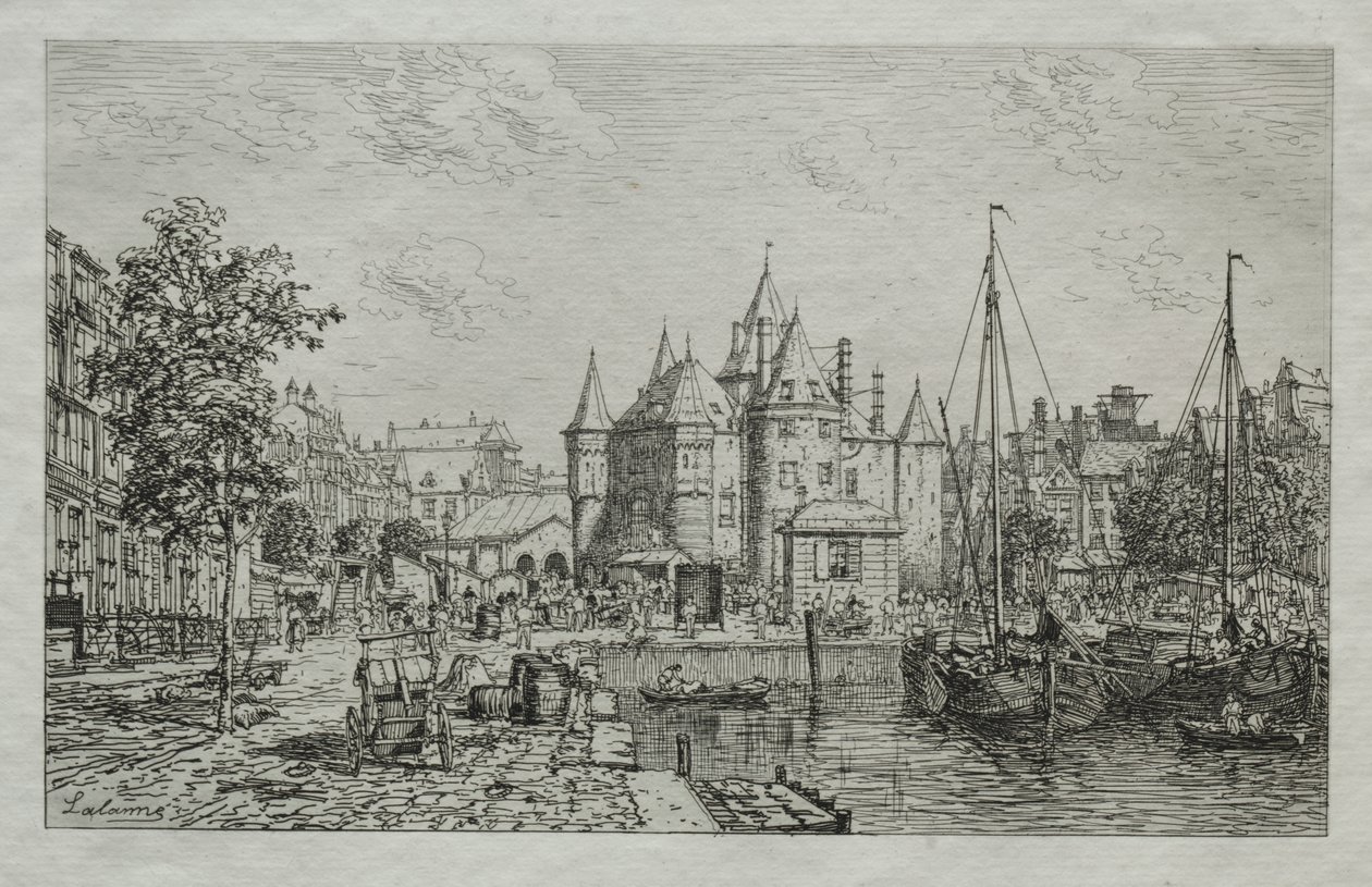 Wagg-Poids i staden Amsterdam av Maxime Lalanne