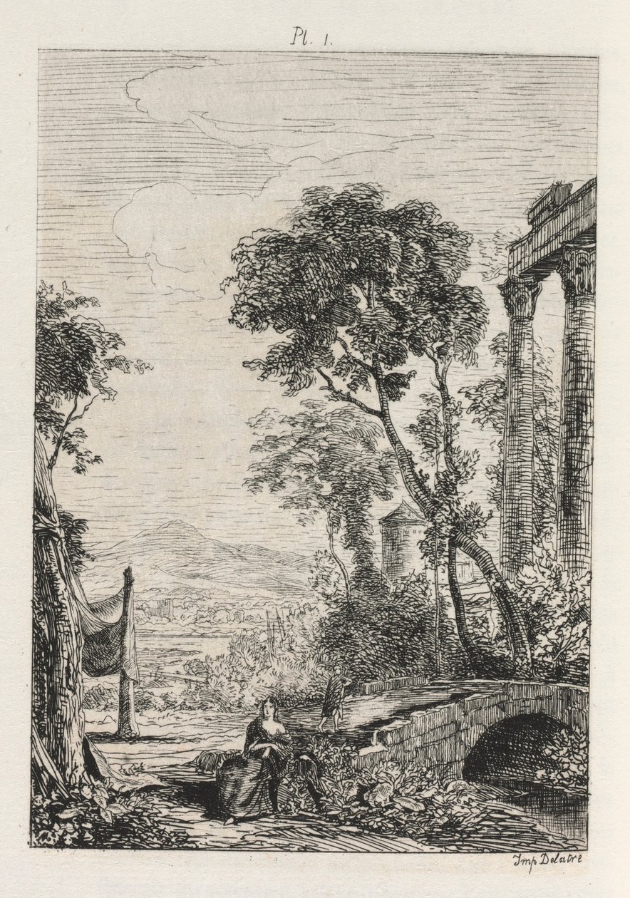Avhandling om etsning: Plåt 1, 1866. av Maxime Lalanne