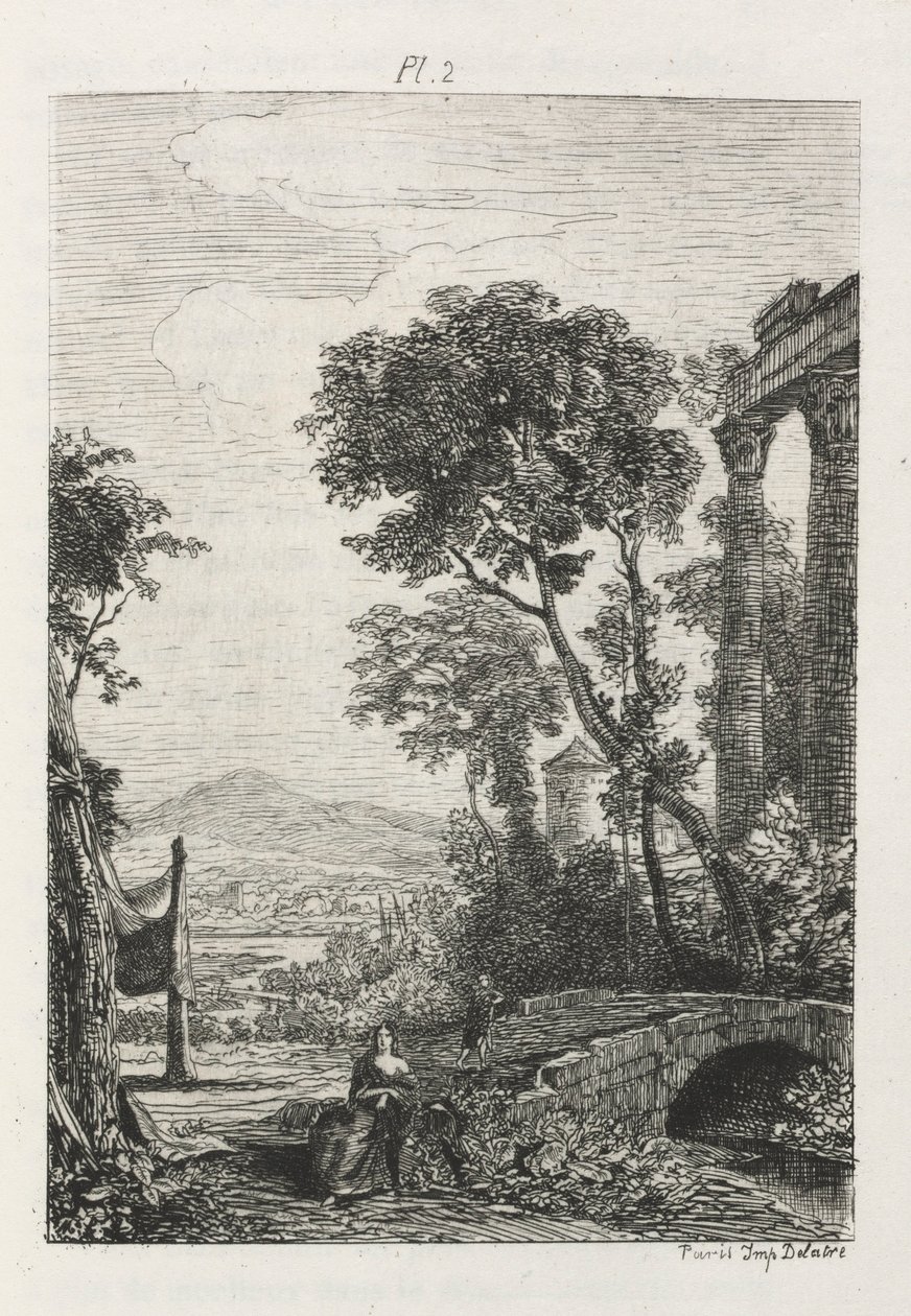 Avhandling om etsning: Plåt 2, 1866. av Maxime Lalanne