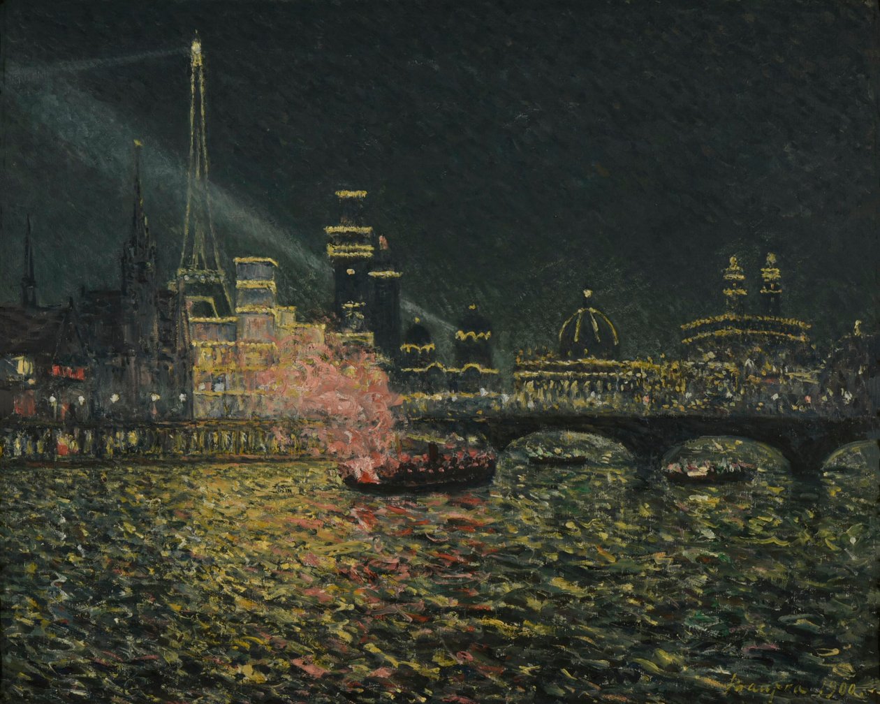 Nattliga festligheter: Världsutställningen 1900, 1900. av Maxime Maufra