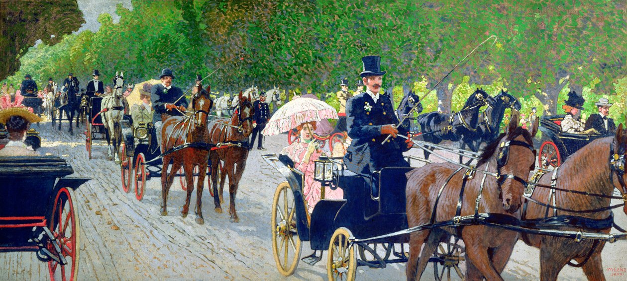 Körning i Praterparken av Maximilian Lenz