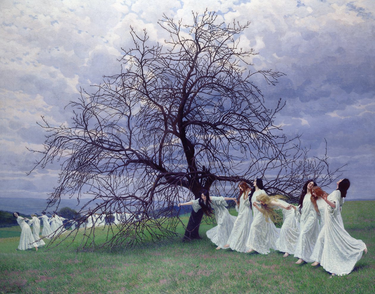 Fruhlingsreigen (Vårens sång) av Maximilian Lenz