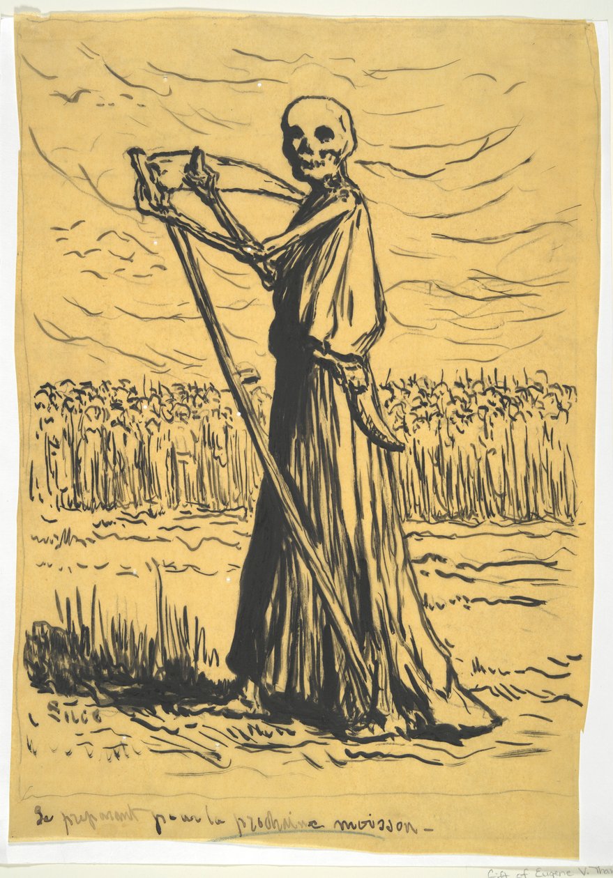 Döden som skördare av Maximilien Luce